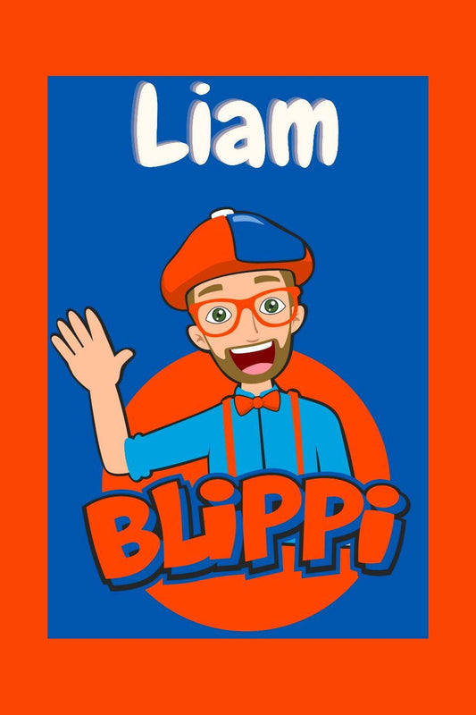 Blippi blanket