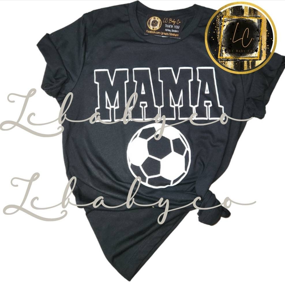 Soccer mama, soccer mama shirt, soccer mom shirt, soccer life, soccer season, chenille puff soccer shirt